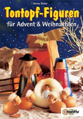 Beispielbild fr Tontopf-Figuren fr Advent & Weihnachten zum Verkauf von medimops