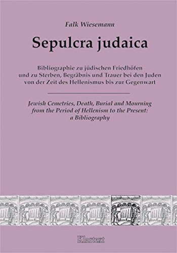 Sepulcra judaica - Wiesemann, Falk