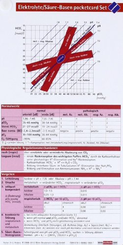 Elektrolyte / Säure Basen pocketcard Set - Hans-Joachim Anders