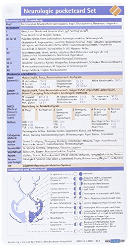 Neurologie pocketcard Set - Stuckrad-Barre, Sebastian von, Ilg, Rüdiger