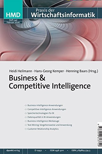Stock image for Business & Competitive Intelligenz for sale by medimops