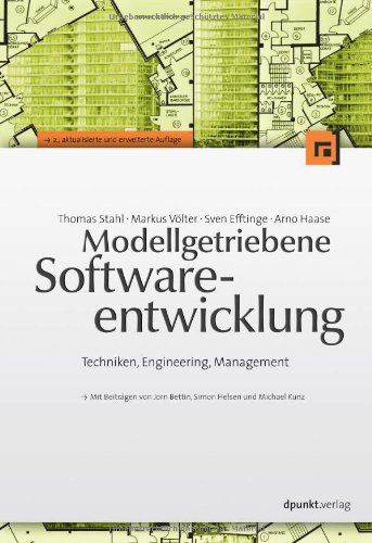 Beispielbild fr Modellgetriebene Softwareentwicklung: Techniken, Engineering, Management MDA Model Driven Architecture MDSD Model Driven Software Development Software engineering Dipl.-Inform. Thomas Stahl (Autor) b+m Informatik AG Chefarchitekt Architekturmanagement Softwarearchitekturen modellgetriebene Softwareentwicklung Open-Source-Generators openArchitectureWare IT-Konferenzen, Dipl. Ing. (FH) Markus Vlter (Autor) Berater Trainer Softwaretechnologie Softwareengineering Softwarearchitektur Middleware Modellgetriebene Entwicklung Domnen E-Business Automotive Embedded Patterns, Sven Efftinge (Autor), Arno Haase (Autor) Softwarearchitekt Architektur modellgetriebene Softwareentwicklung agile Methoden MDA Model Driven Architecture MDSD Model Driven Software Development Software engineering Modellgetriebene Softwareentwicklung oder Model Driven Software Development (MDSD) befasst sich mit der (teil-)automatischen Erstellung von Softwaresystemen. Dabei werden Infrastrukturcode, Subsysteme, Konfigurat zum Verkauf von BUCHSERVICE / ANTIQUARIAT Lars Lutzer