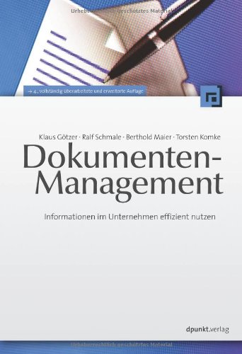 Beispielbild fr Dokumenten-Management: Informationen im Unternehmen effizient nutzen zum Verkauf von Studibuch