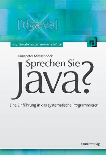 Beispielbild fr Sprechen Sie Java?: Eine Einfhrung in das systematische Programmieren zum Verkauf von medimops