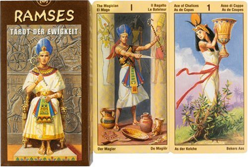 Stock image for Ramses Tarot der Ewigkeit. 78 Karten: Mit deutschsprachigen Texten Baraldi, Severino= for sale by BUCHSERVICE / ANTIQUARIAT Lars Lutzer
