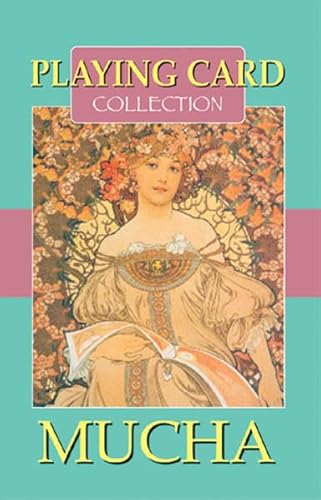 Beispielbild fr Playing Card Collection 54 Karten mit Illustrationen von Alphonse Mucha, Meister des Jugenstils zum Verkauf von Antiquariat am Roacker