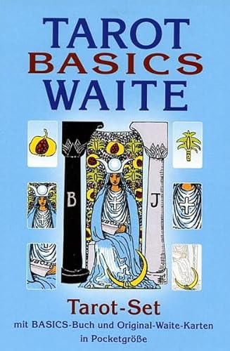 9783898758604: Tarot Basics. Waite Tarot. Buch und 78 Tarotkarten von A.E.Waite im Pocketformat