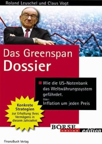 Stock image for Das Greenspan Dossier (Livre en allemand) for sale by Ammareal