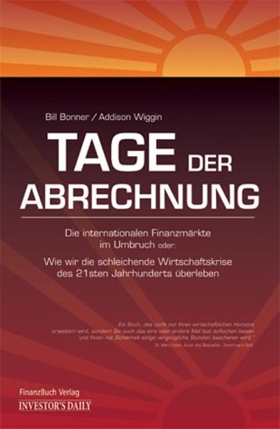 Stock image for Tage der Abrechnung Bonner, William and Wiggin, Addison for sale by tomsshop.eu