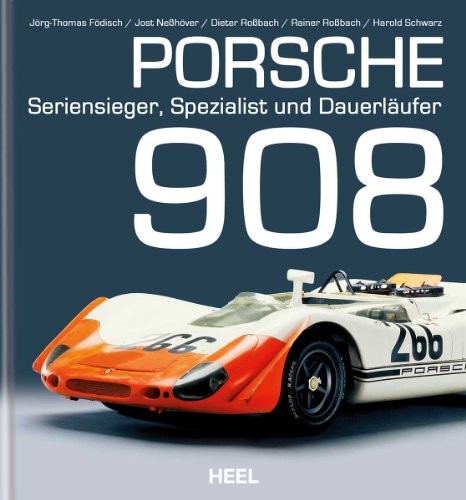 Stock image for Porsche 908: Seriensieger, Spezialist und Dauerlufer [Gebundene Ausgabe] Achtzylinder-Coup Spyder 908/3 Le Mans Jacky Ickx Ford GT40 Rennwagen Rennfahrer Rennsport Motorsport Formel 1 Nrburgring Jrg-Thomas Fdisch (Autor), Jost Nehver (Autor), Dieter Robach (Autor), Harold Schwarz (Autor) for sale by BUCHSERVICE / ANTIQUARIAT Lars Lutzer