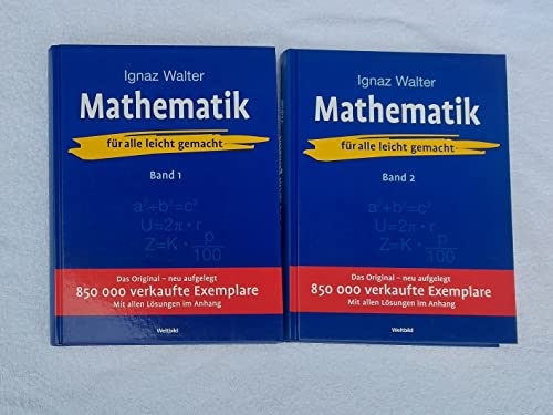 Beispielbild fr Mathematik - fr alle leicht gemacht: Mit allen Lsungen im Anhang 2 Bnd zum Verkauf von medimops