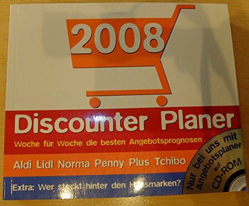 Imagen de archivo de Discounter Planer 2008: Woche fr Woche die besten Angebotsprognosen a la venta por medimops