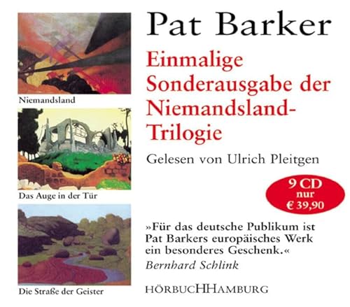 9783899031324: Niemandsland-Trilogie: Drei Romane: Niemandsland /Das Auge in der Tr /Die Strae der Geister Gekrzte Lesung - Barker, Pat