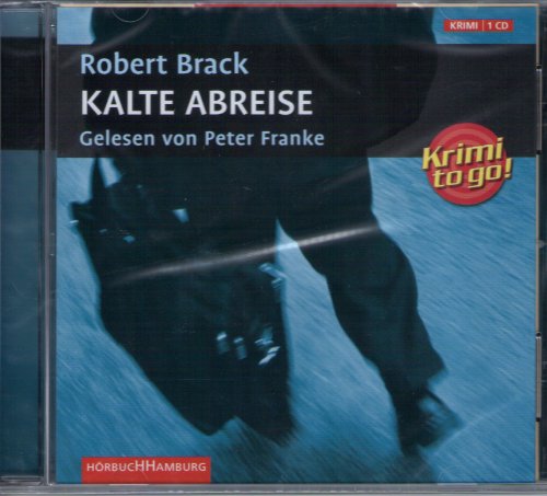 9783899032871: Kalte Abreise: 1 CD (Krimi to go)