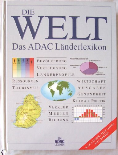 Beispielbild fr Die Welt - Das ADAC Lnderlexikon - alle Lnder - Alle Daten - Alle Karten zum Verkauf von Sammlerantiquariat