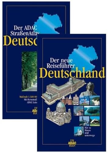Beispielbild fr Der neue Reisefhrer Deutschland ADAC StraenAtlas Deutschland im Set zum Verkauf von medimops