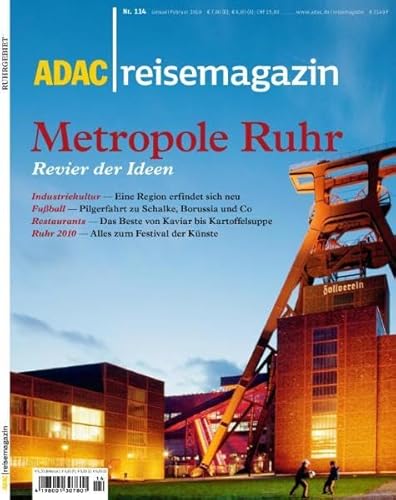 Stock image for ADAC Reisemagazin Metropole Ruhr: Revier der Ideen. Heft Nr. 114 Januar / Februar 2010 for sale by Deichkieker Bcherkiste