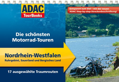 Beispielbild für ADAC TourBooks Nordrhein-Westfalen: Die schönsten Motorrad-Touren zum Verkauf von medimops