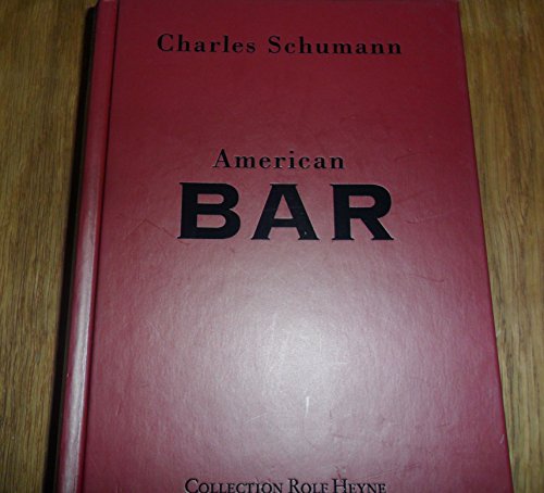 Beispielbild fr Schumann's Bar: The Artistry of Mixing Drinks zum Verkauf von medimops