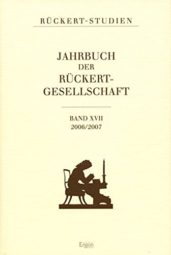 9783899135411: Jahrbuch Der Ruckert Gesellschaft