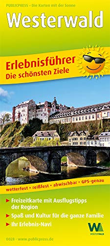 Beispielbild fr Erlebnisfhrer Westerwald: Mit Informationen zu Freizeiteinrichtungen auf der Kartenrckseite, GPS-genau. 1:130000 zum Verkauf von medimops