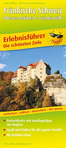 Beispielbild fr Erlebnisfhrer Frnkische Schweiz, Oberes Maintal - Frankenalb: Freizeitkarte mit Informationen zu Freizeiteinrichtungen auf der Kartenrckseite, . auf der Kartenrckseite, GPS-genau. 1:140000 zum Verkauf von medimops