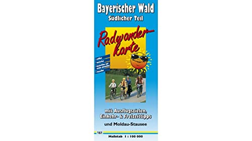 9783899201611: Bayerischer Wald (Sdlicher Teil) 1 : 100 000 Radwanderkarte: Mit Ausflugszielen, Einkehr- & Freizeittipps, mit Moldau-Stausee