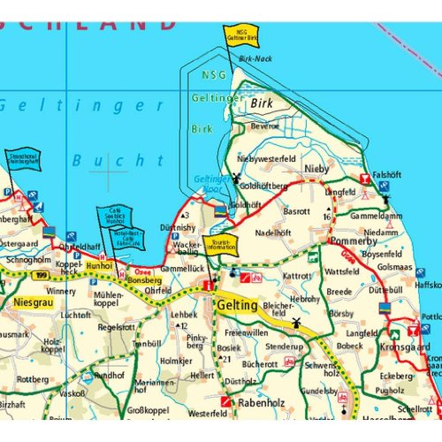 Radwanderkarte Paderborn (Kreisgebiet). 1:75000. Mit Ausflugszielen, Einkehr- & Freizeittipps, reissfest, wetterfest, beschriftbar und wieder abwischbar - Publicpress