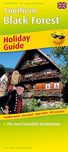 9783899204346: Southern Black Forest 1 : 170 000: Holiday Guide with the most beautiful destinations, weather-proof, tear-proof, wipe-clean, GPS-accurate. 1 : 170 000