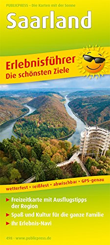 Beispielbild fr Erlebnisfhrer Saarland: mit Informationen zu Freizeiteinrichtungen auf der Kartenrckseite, GPS-genau. 1:120000 zum Verkauf von medimops