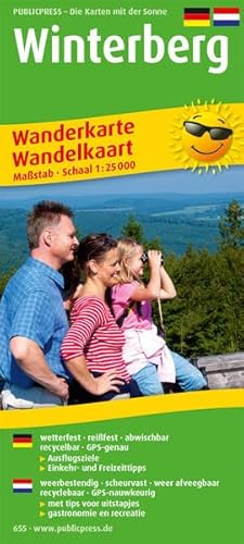 9783899206555: Winterberg 655 Hiking Map Gps