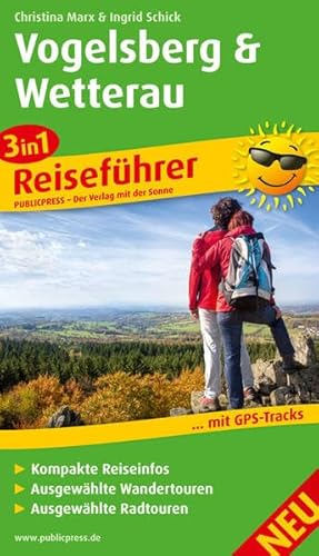 Beispielbild fr 3in1-Reisefhrer Vogelsberg und Wetterau: mit GPS-Tracks, kompakten Reiseinfos, ausgewhlten Wander- und Radtouren zum Verkauf von medimops