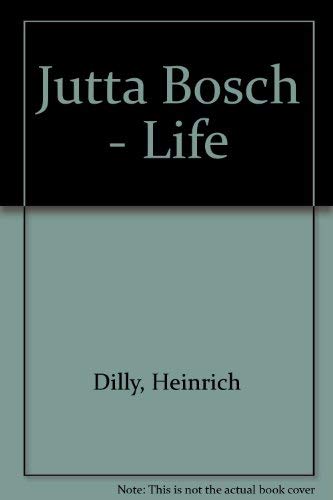 9783899290684: Jutta Bosch - Life