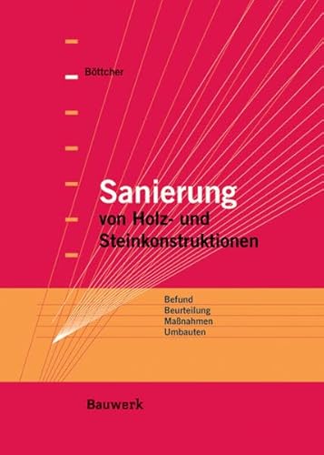 9783899321654: Sanierung von Holz- und Steinkonstruktionen: Beurteilung, Befund, Manahmen, Umbauten