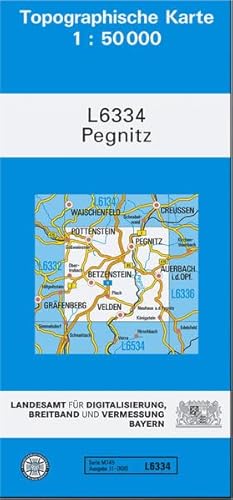 9783899330205: Pegnitz 1 : 50 000. Zivil-militrische Ausgabe