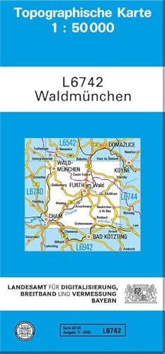 9783899331868: Waldmnchen 1 : 50 000: Zivil-militrische Ausgabe