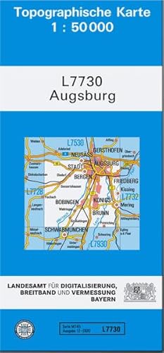 9783899332339: Augsburg 1 : 50 000