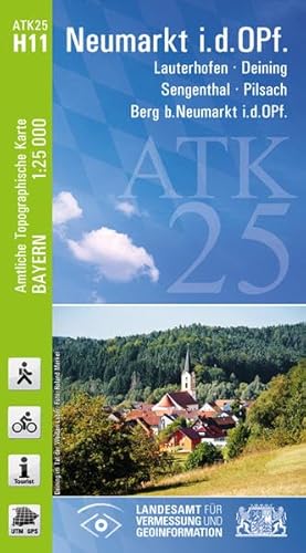 9783899333916: Neumarkt in der Oberpfalz 1 : 25 000. Rad- und Wanderkarte: Lauterhofen - Deining - Sengenthal - Pilsach - Berg b.Neumarkt i.d.Opf.