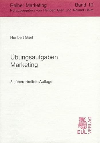 Beispielbild fr bungsaufgaben Marketing. Marketing, Bd. 10 zum Verkauf von medimops