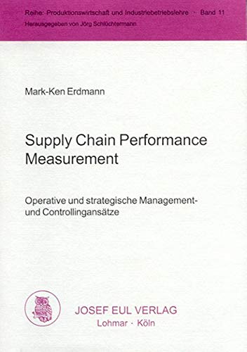 9783899360820: Supply Chain Performance Measurement