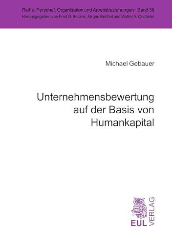 Beispielbild fr Unternehmensbewertung auf der Basis von Humankapital zum Verkauf von Buchpark