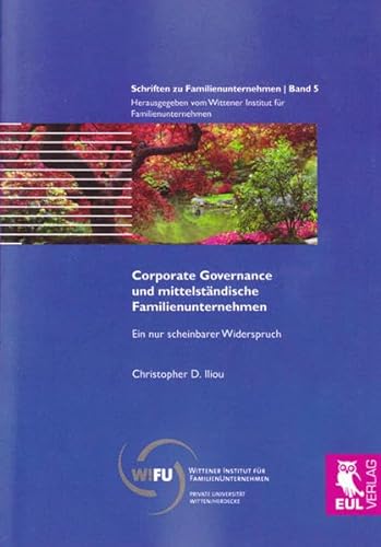 9783899369106: Corporate Governance und mittelstndische Familienunternehmen: Ein nur scheinbarer Widerspruch