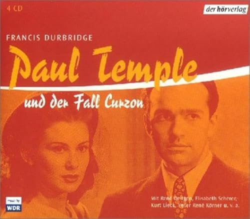 Paul Temple und der Fall Curzon/4 CDs. - Francis Durbridge