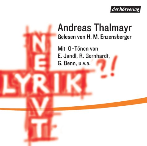 Lyrik nervt. 2 CDs - Thalmayr, Andreas, Benn, Gottfried