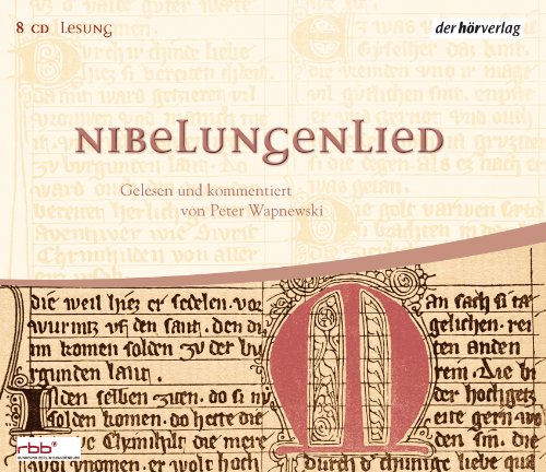 9783899409161: Das Nibelungenlied. 8 CDs