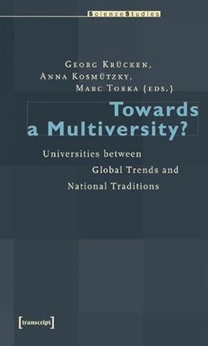 Image d'archives pour Towards a Multiversity?: Universities between Global Trends and National Traditions (Science Studies) mis en vente par medimops