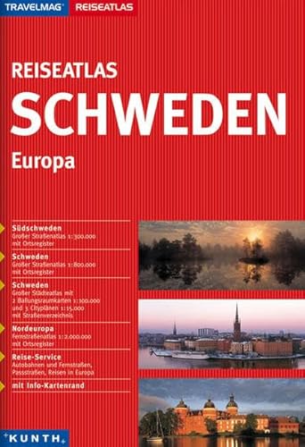 Beispielbild fr Reiseatlas : Schweden 1:300.000 (+Europa) zum Verkauf von medimops