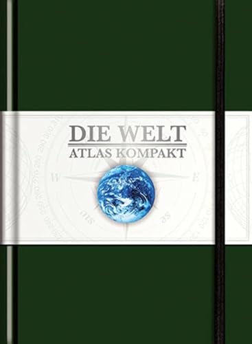 Die Welt Atlas kompakt, Leder grün