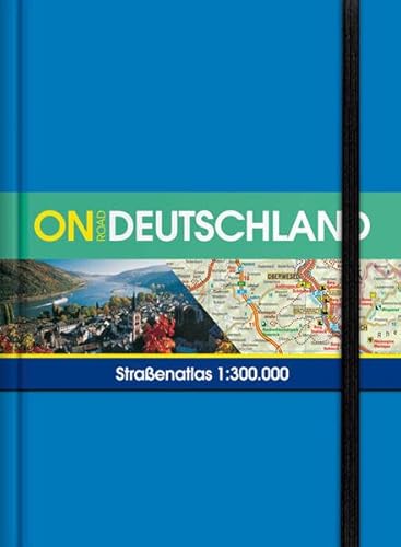 ON ROAD Deutschland: Strassenatlas 1:300.000
