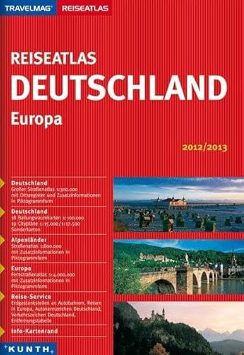 Beispielbild fr Reiseatlas Deutschland/Europa 2012/2013 zum Verkauf von medimops